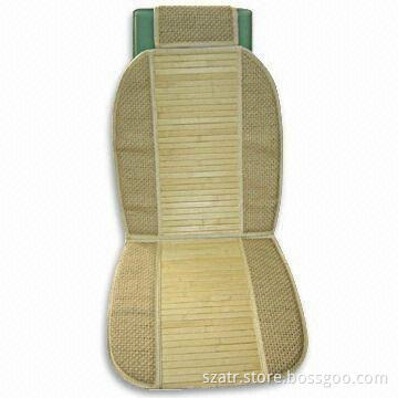 Bamboo and Mesh Car Seat Cushion, Available in Black, Blue, Gray, Red and Beige
